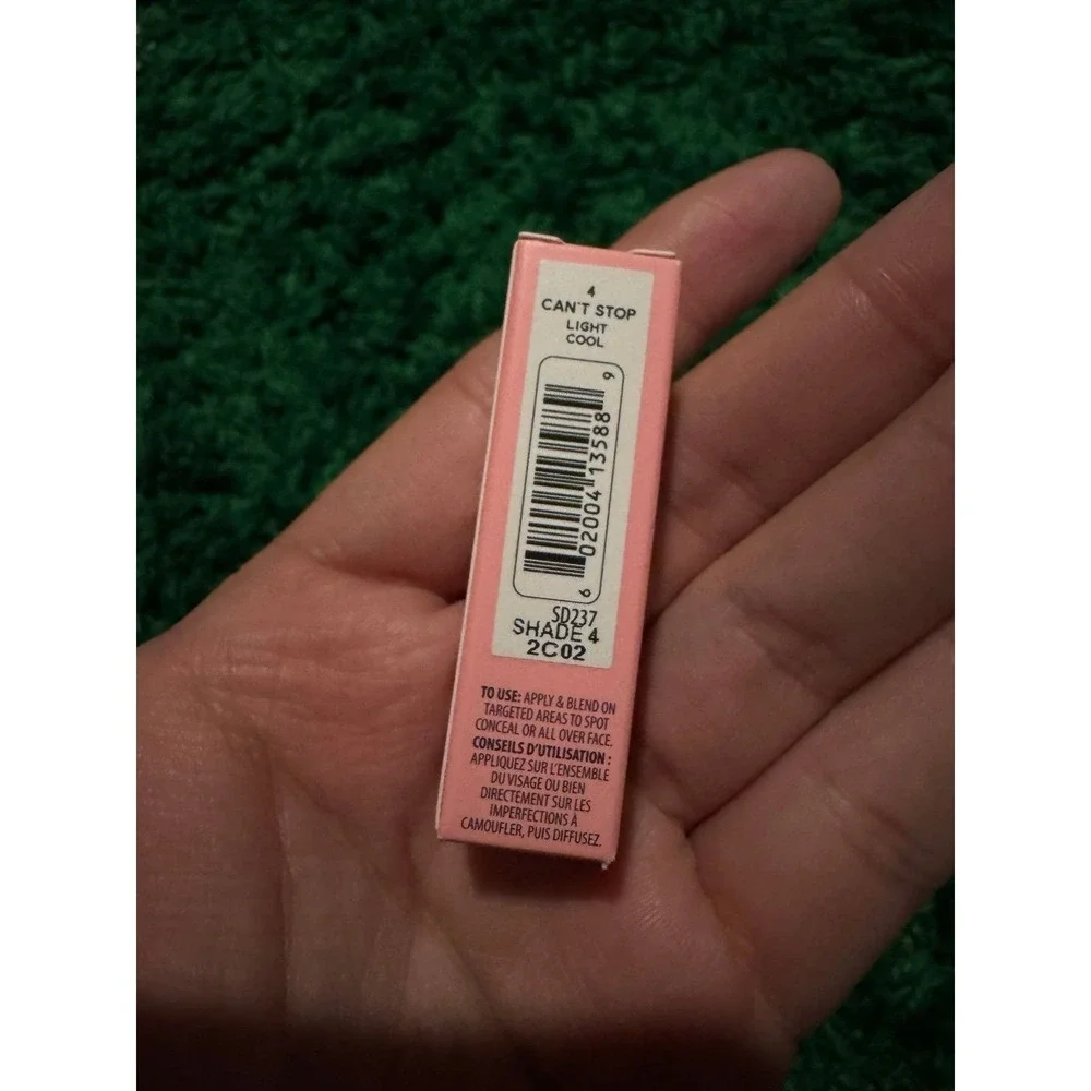 Benefit Boi-ing Cakeless Concealer 4 Light Cool 5pc Travel Sample Set 1.5ml Each